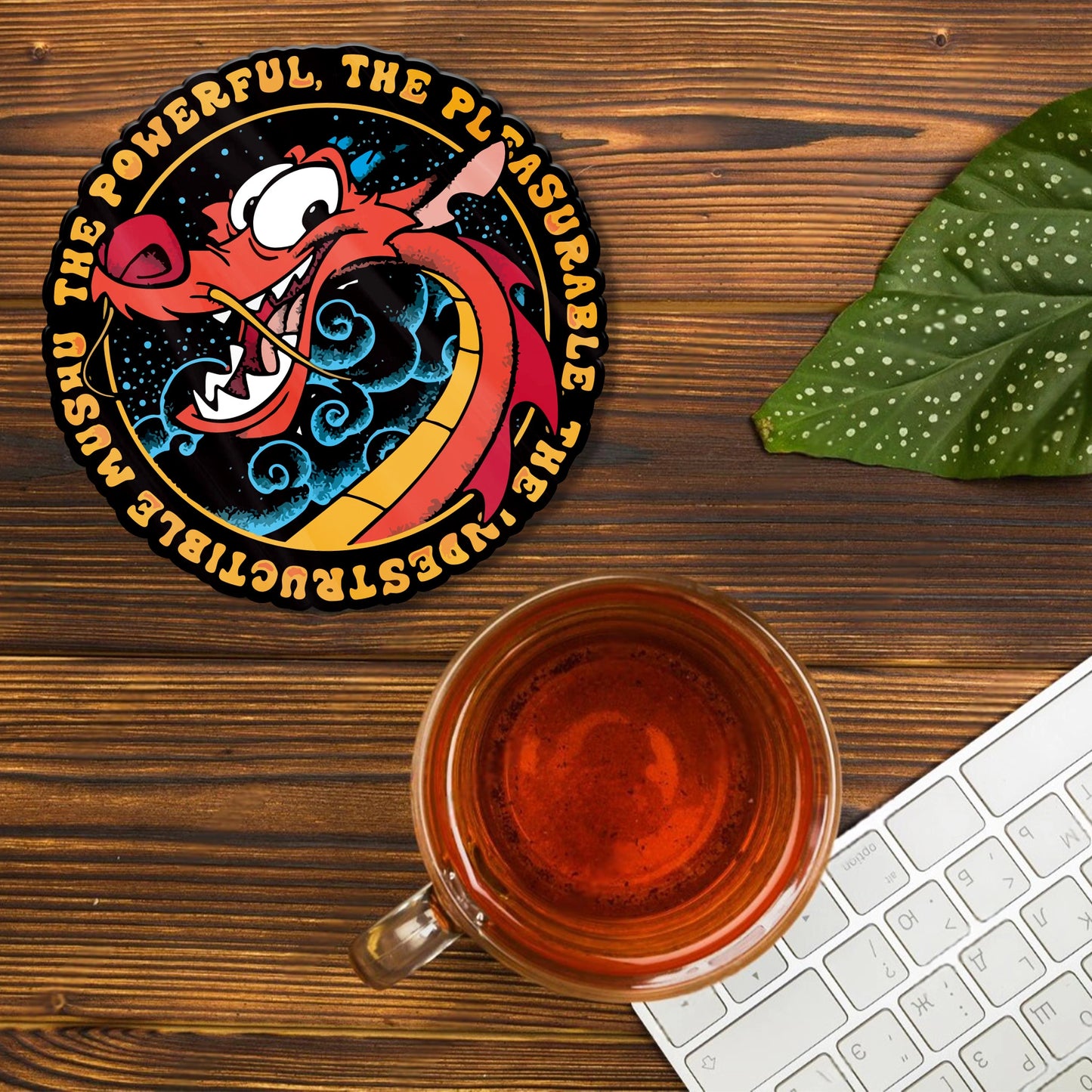 MUSHU ACRYLIC COASTER