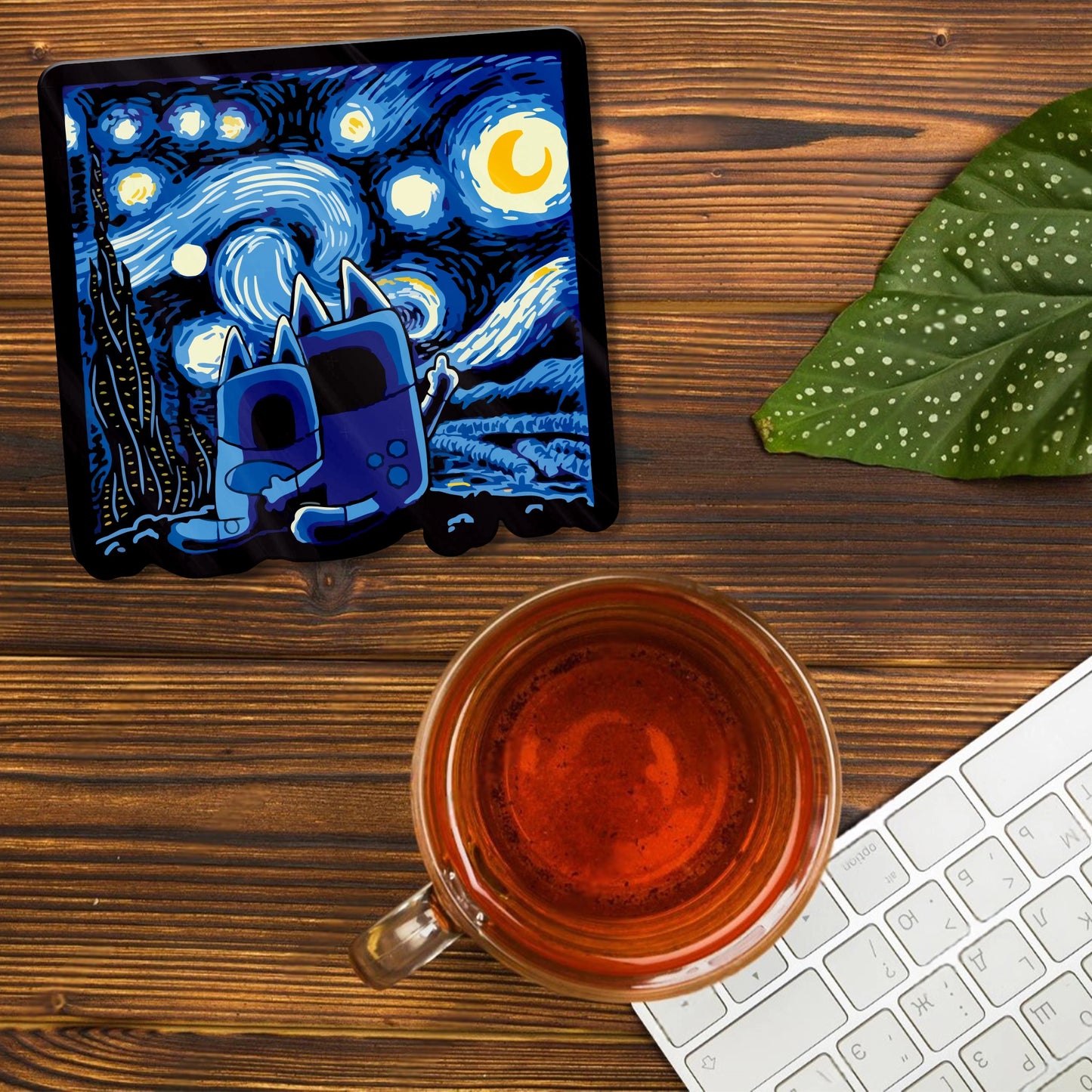 BLUEY STARRY NIGHT ACRYLIC COASTER