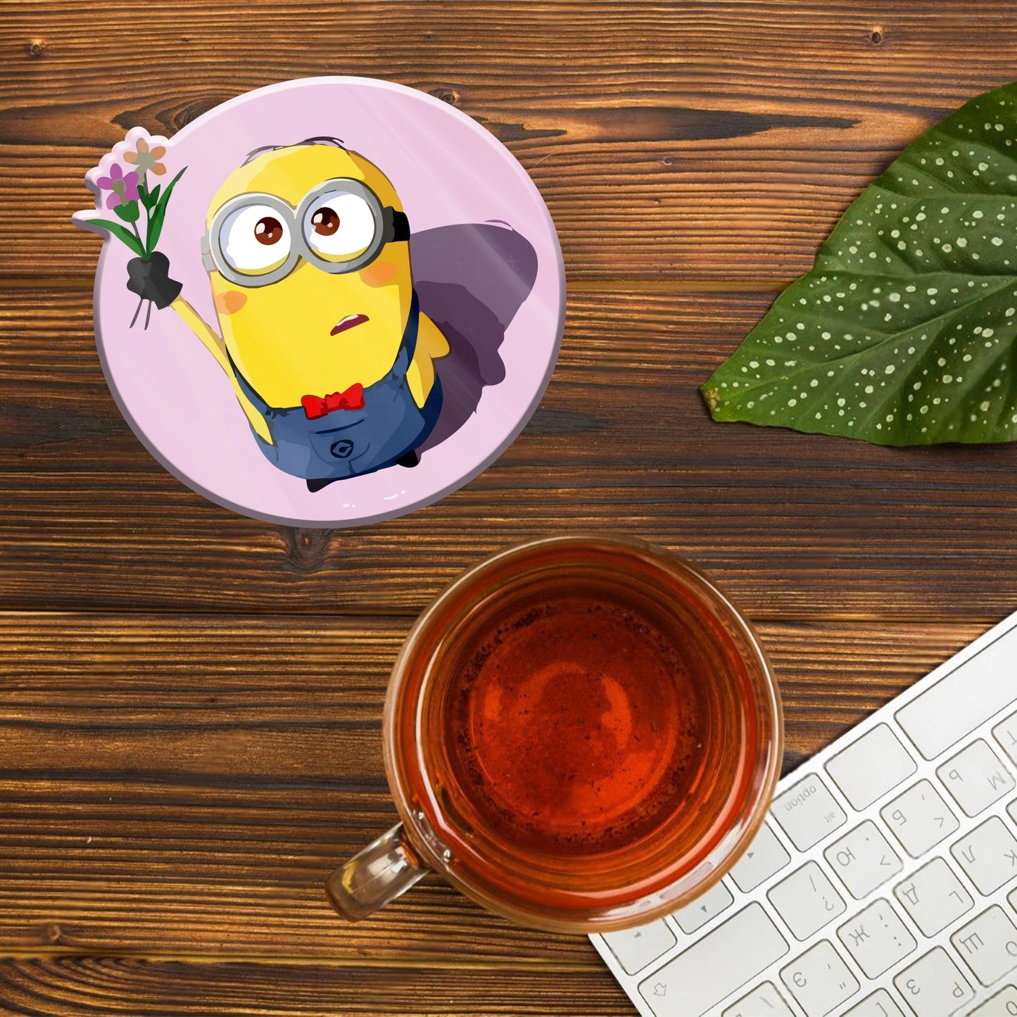 MINION PROPOSEING ACRYLIC COASTER