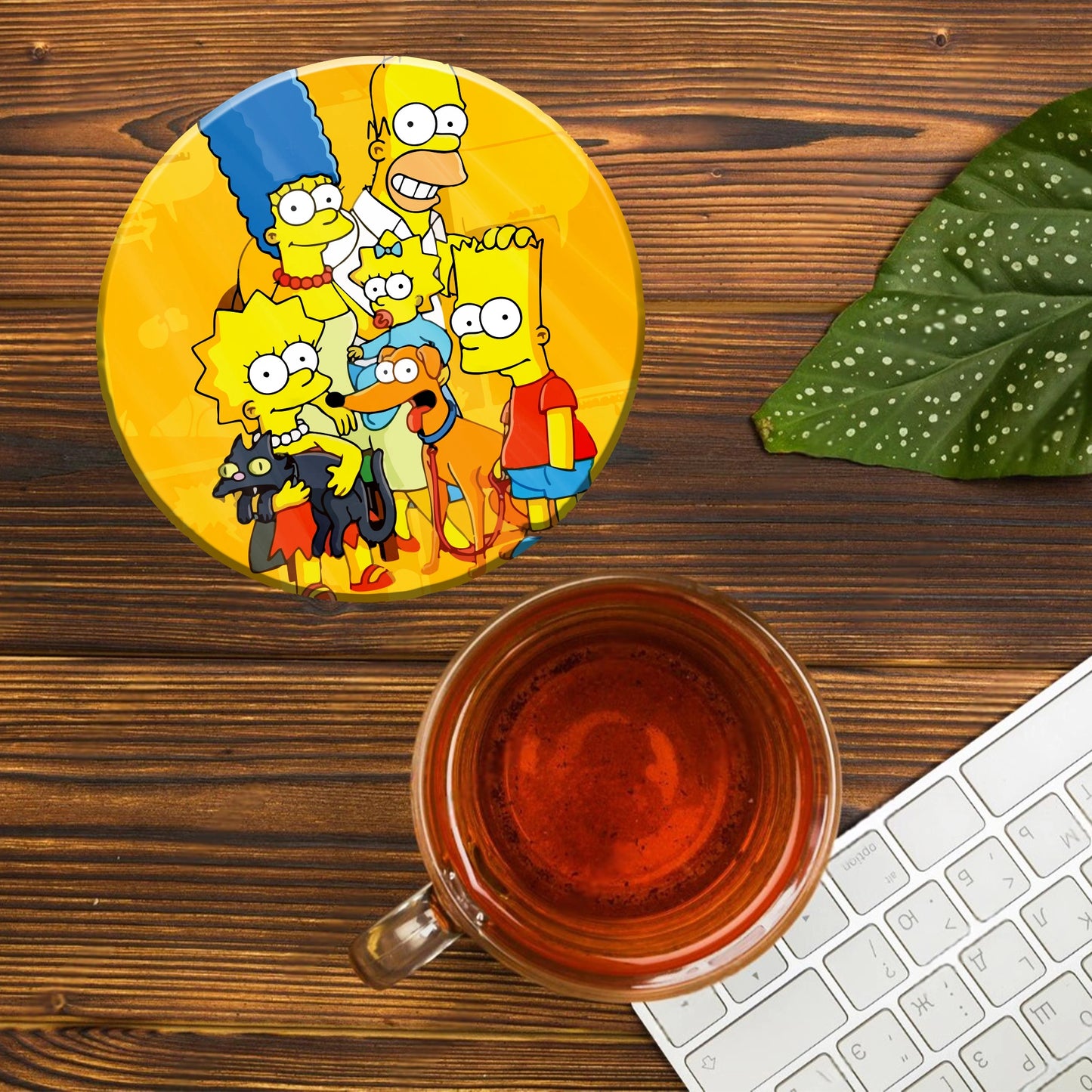 THE SIMPSONS FAMILY ACRYLIC COASTER