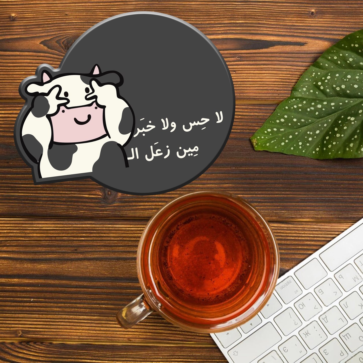 LA 7AS WLA KHABR ACRYLIC COASTER
