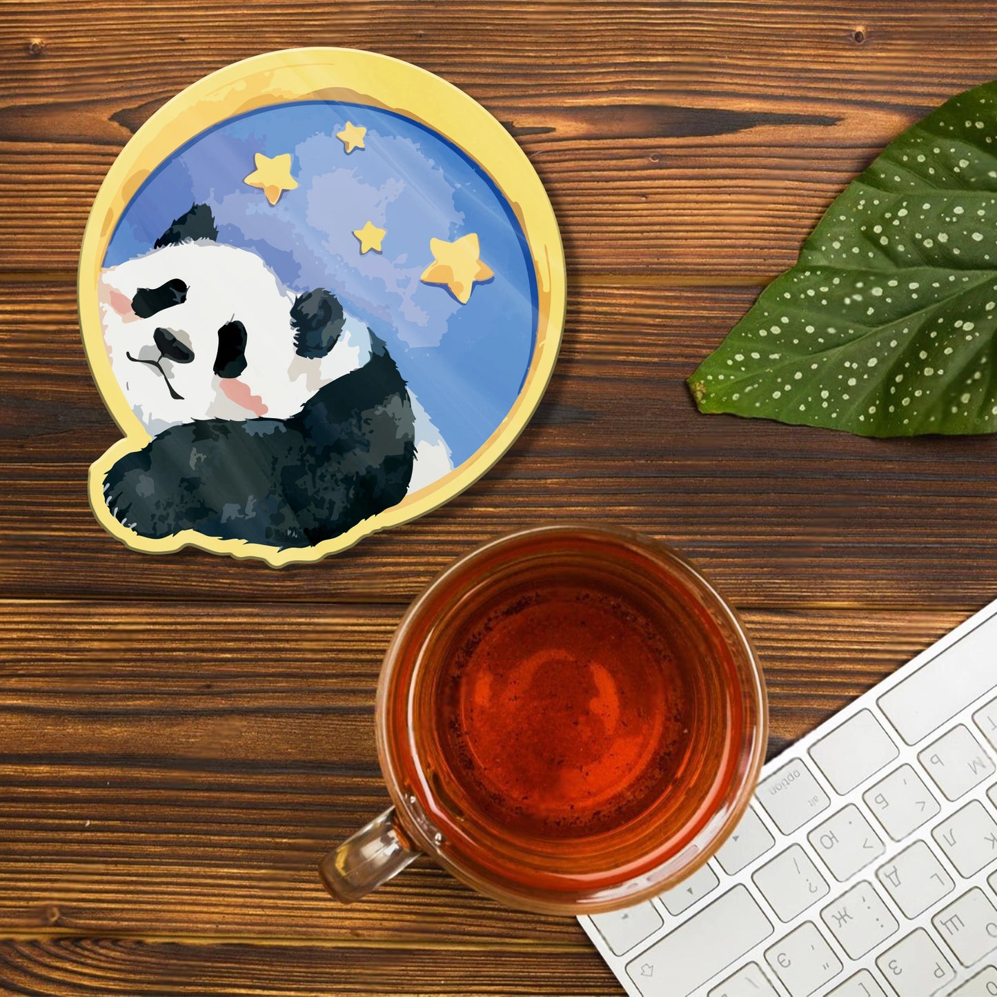 CUTE PANDA ACRYLIC COASTER