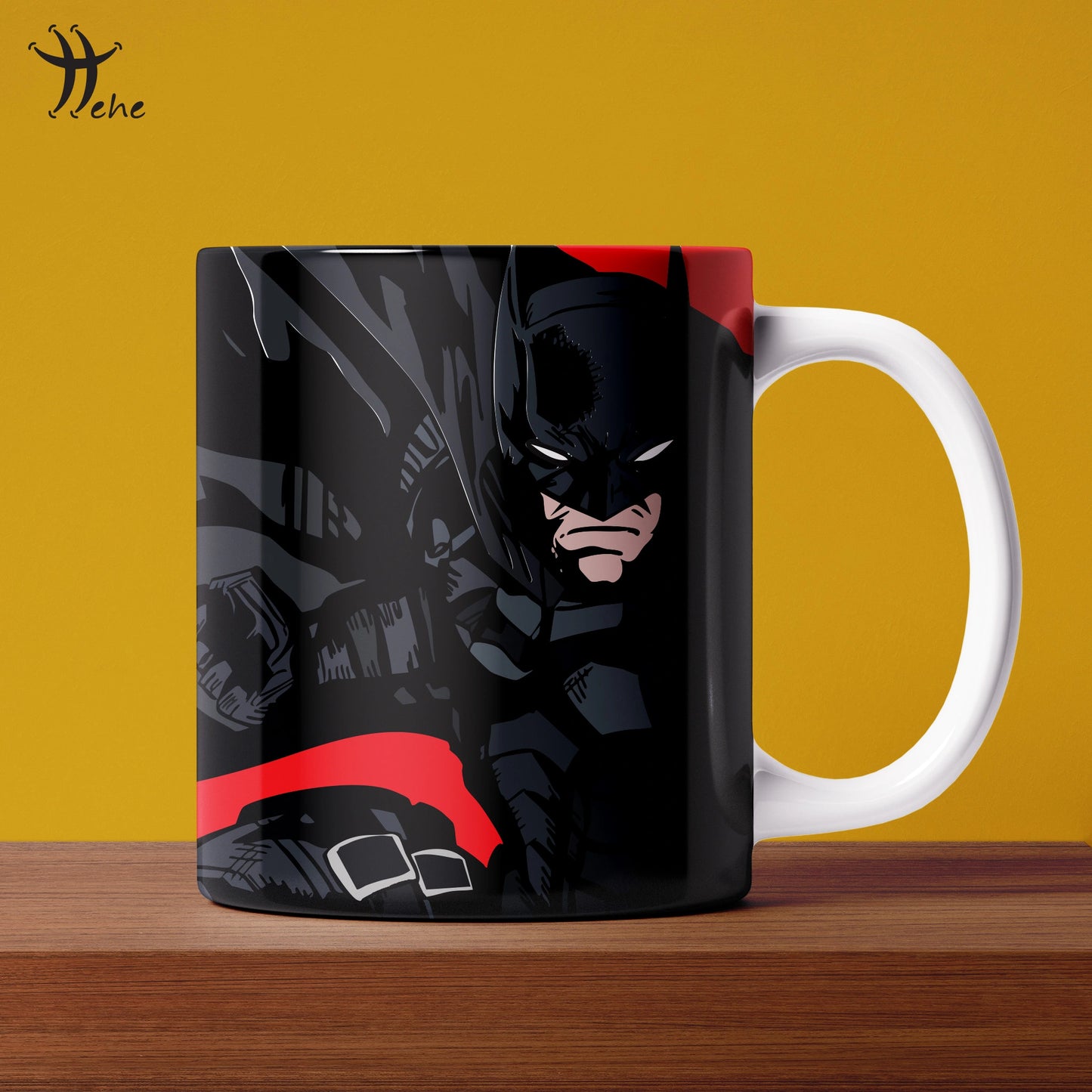 BLACK THE BATMAN MUG