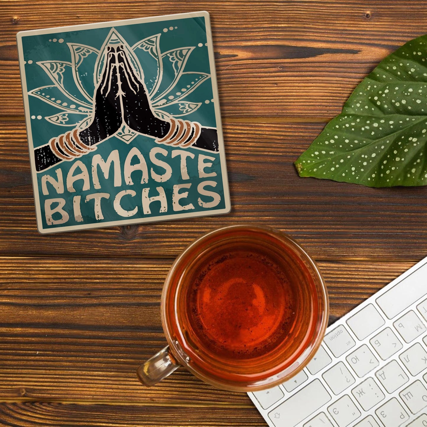 NAMASTE ACRYLIC COASTER