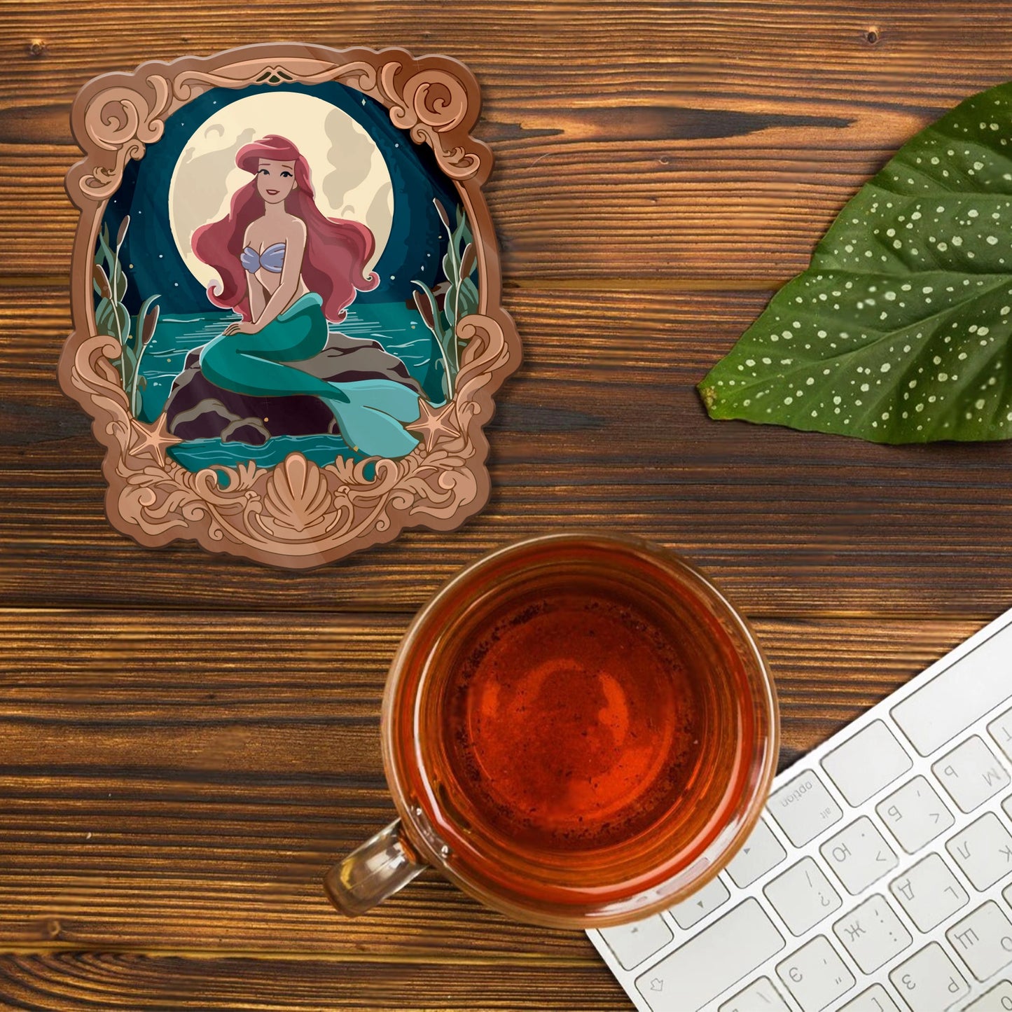 MERMAID ARIEL ACRYLIC COASTER