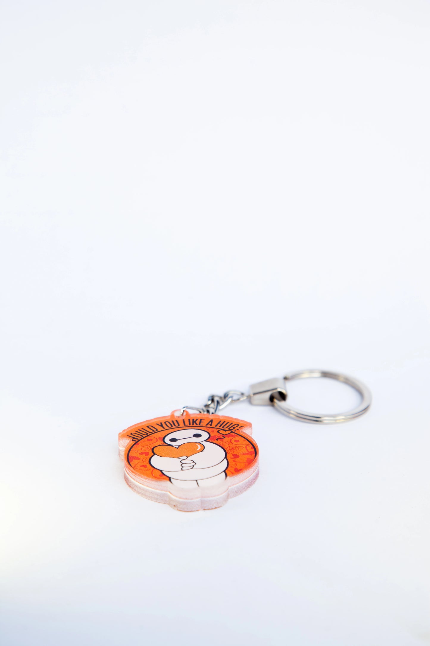 BAYMAX HUG ACRYLIC KEYCHAINS