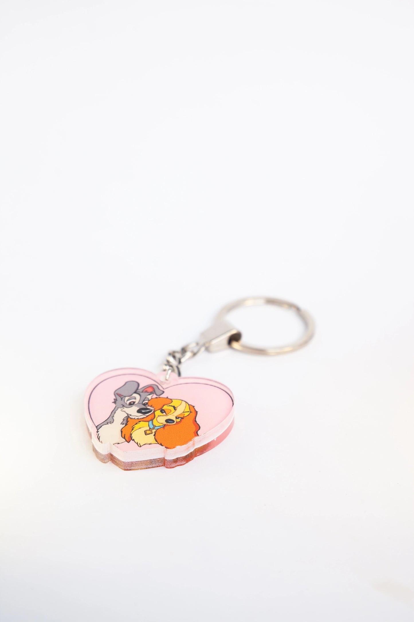 LADY AND TRAMP ACRYLIC KEYCHAINS