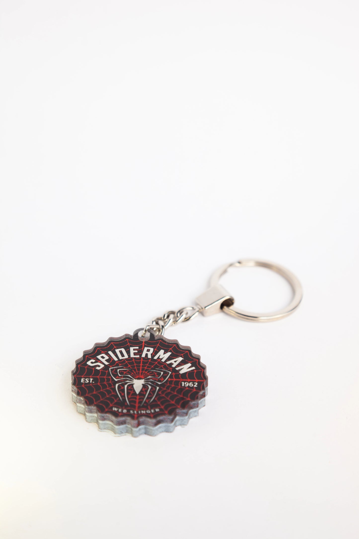 SPIDER MAN ACRYLIC KEYCHAINS
