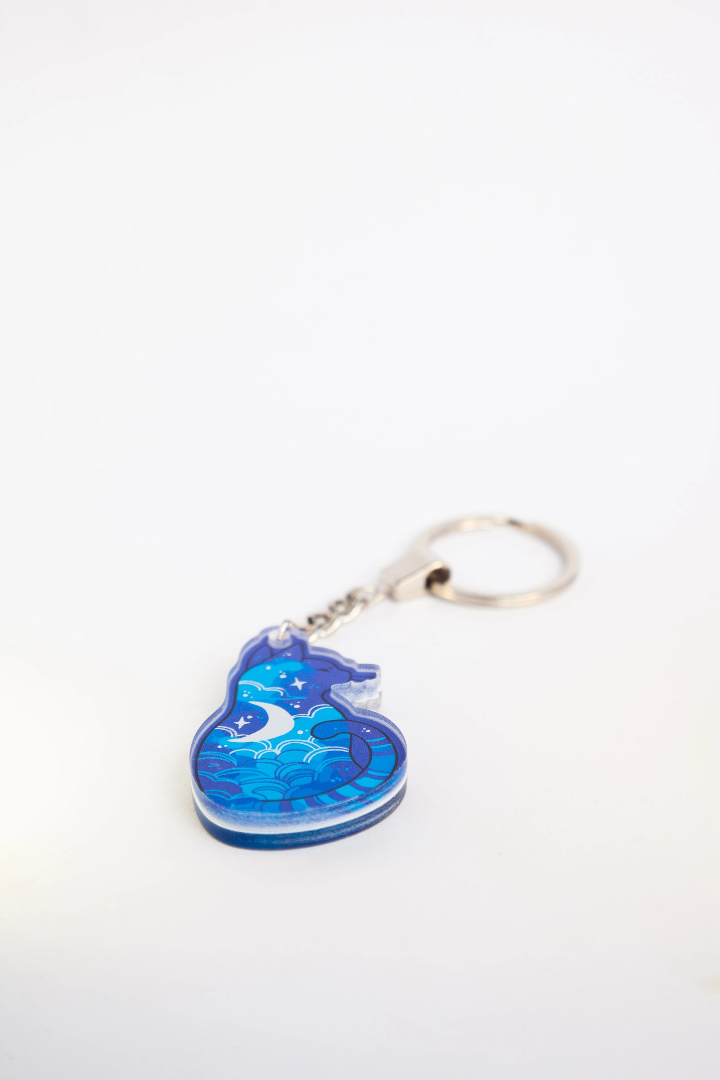MOON SPIRIT CAT ACRYLIC KEYCHAINS