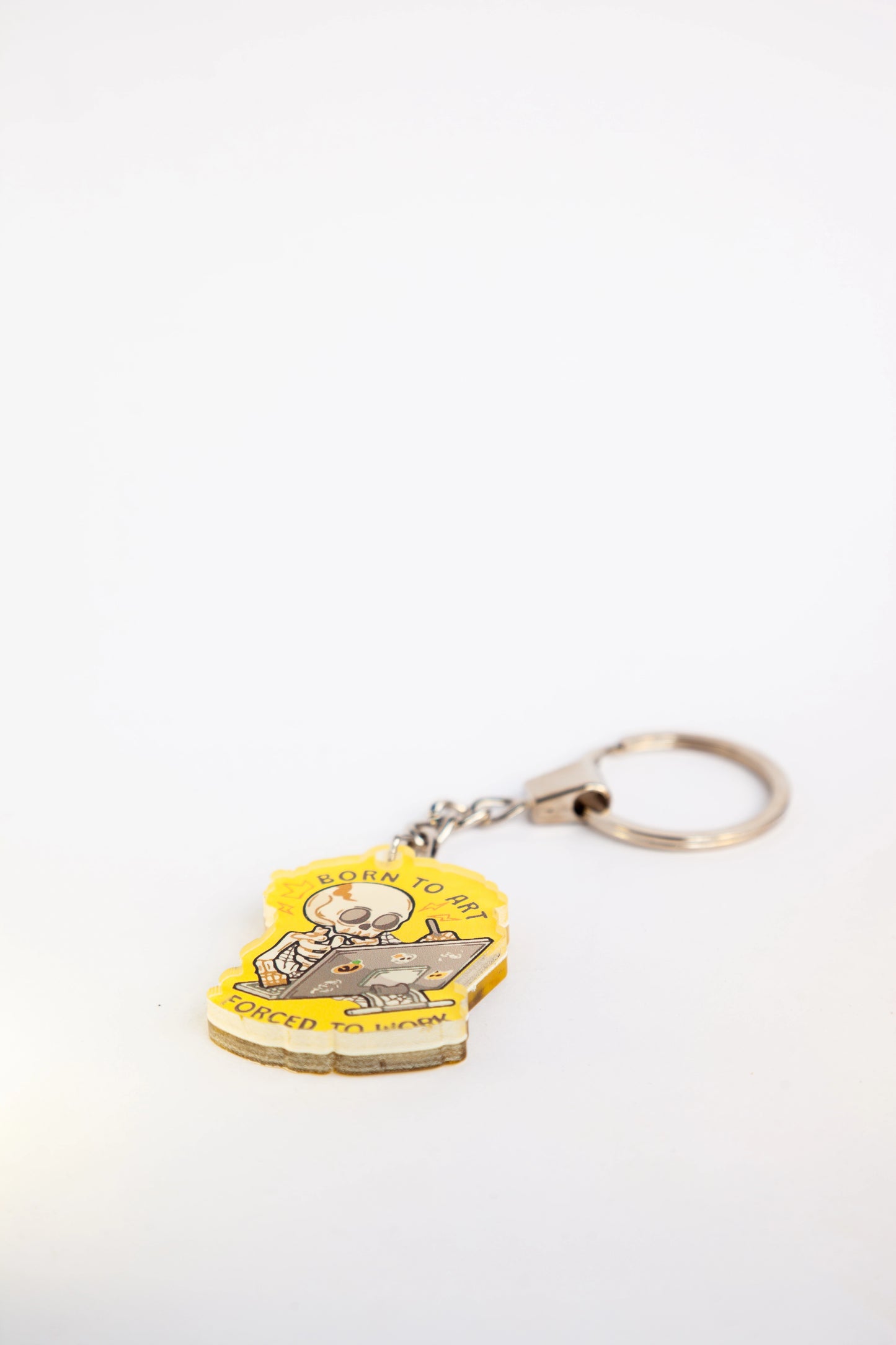 BORN TO ART ACRYLIC KEYCHAINS