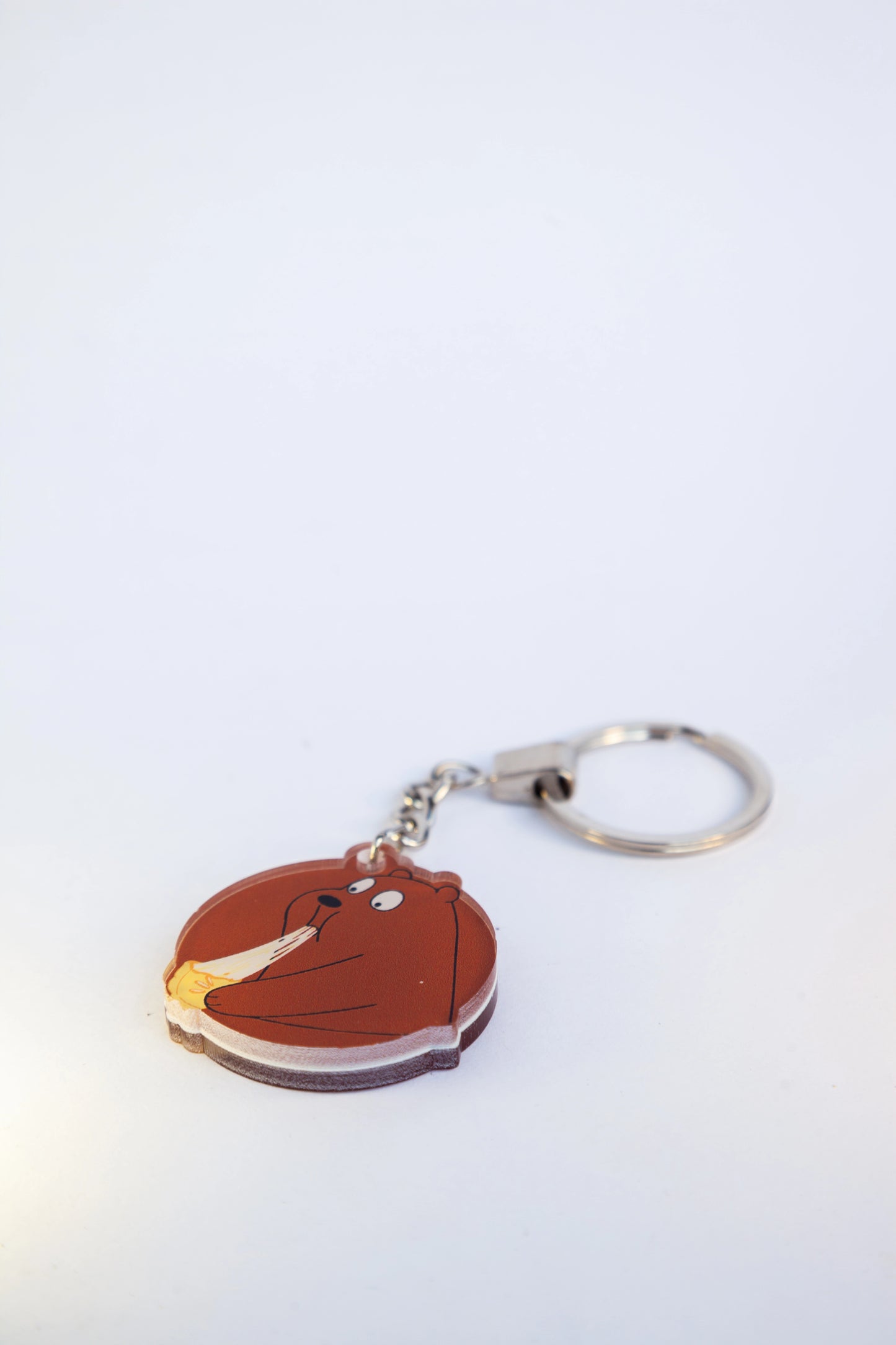 HUNGRY BEAR ACRYLIC KEYCHAINS