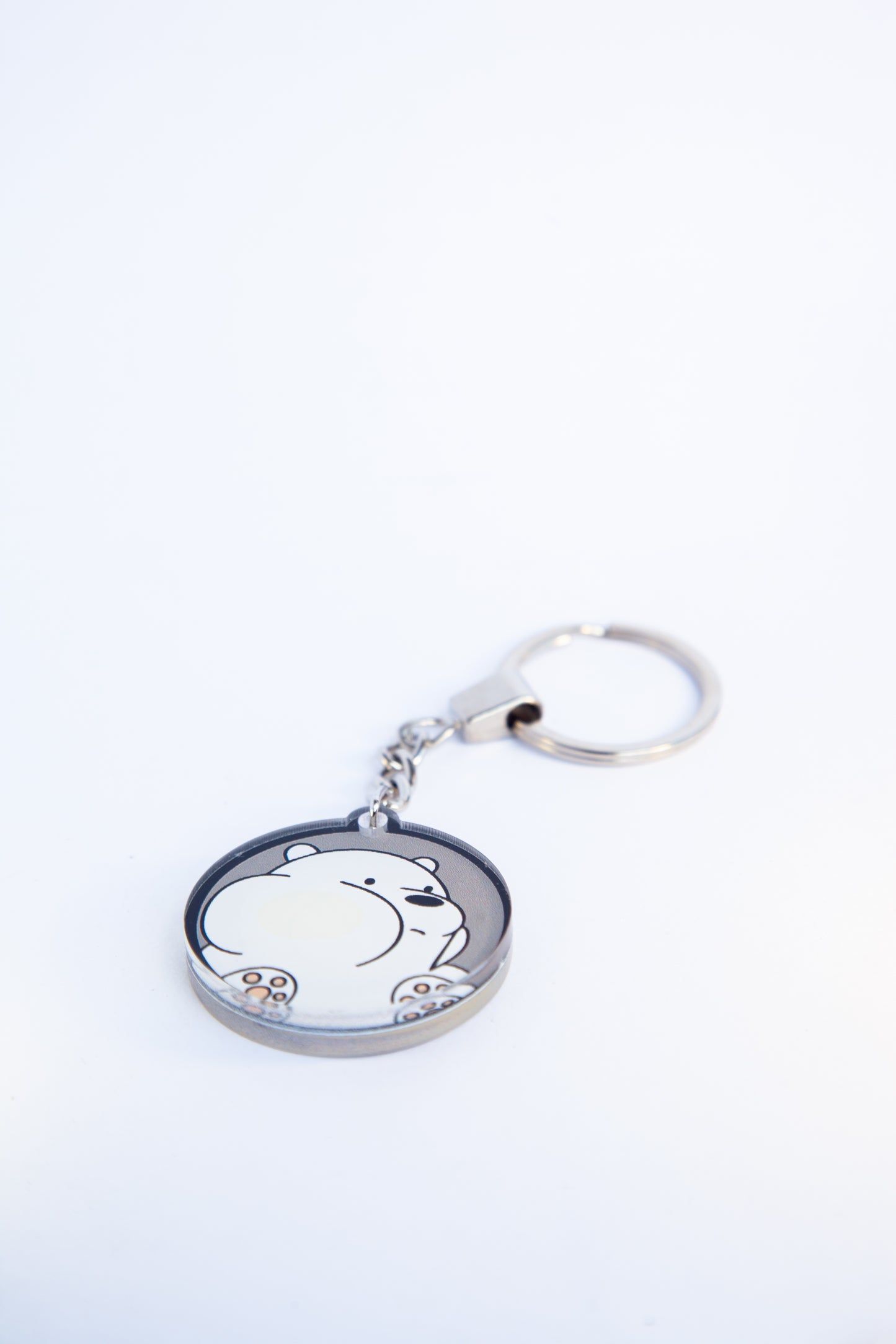 ICE BEAR ACRYLIC KEYCHAINS