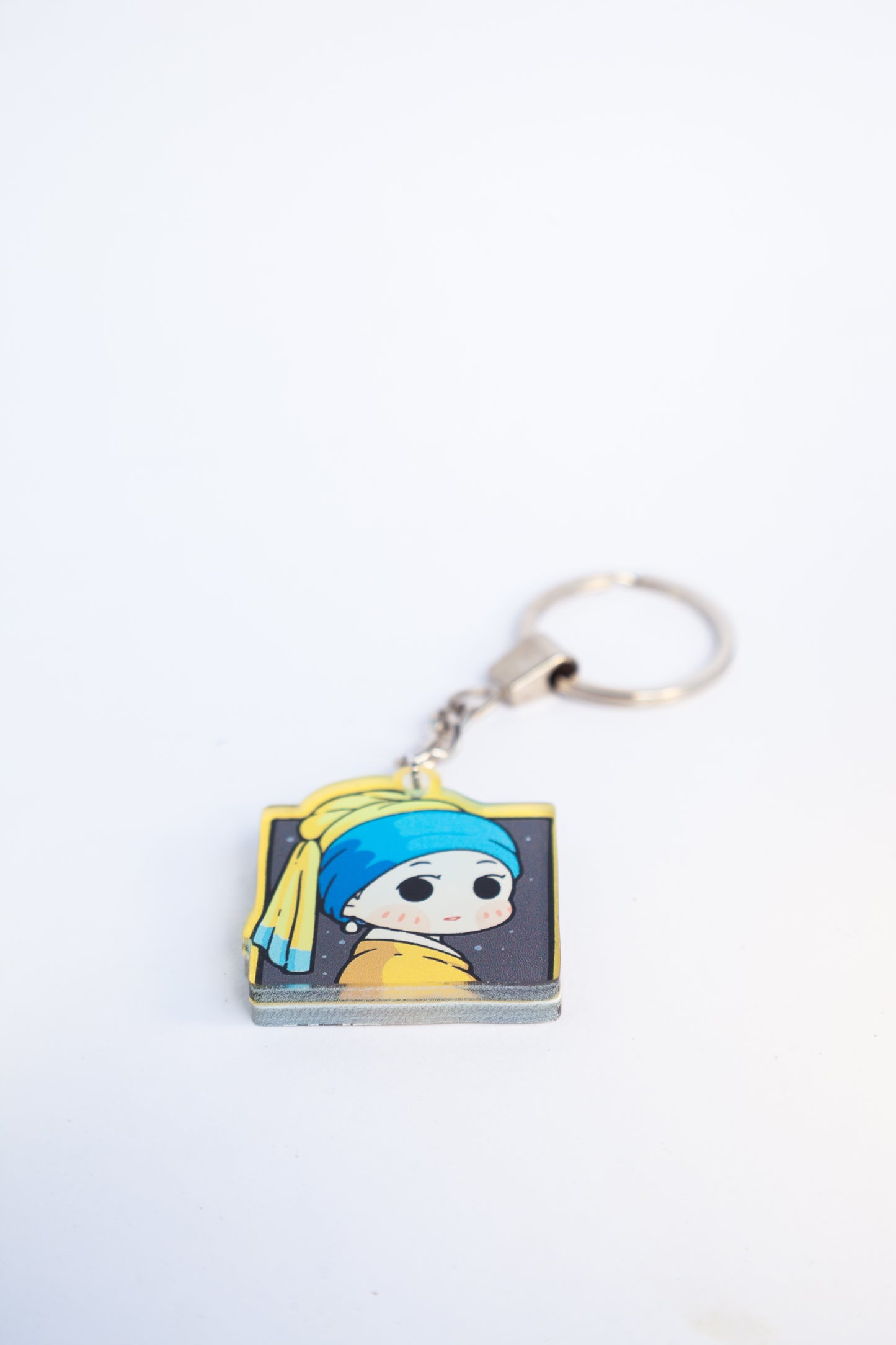 GIRL WITH A PEARl EARRING KEYCHAINS
