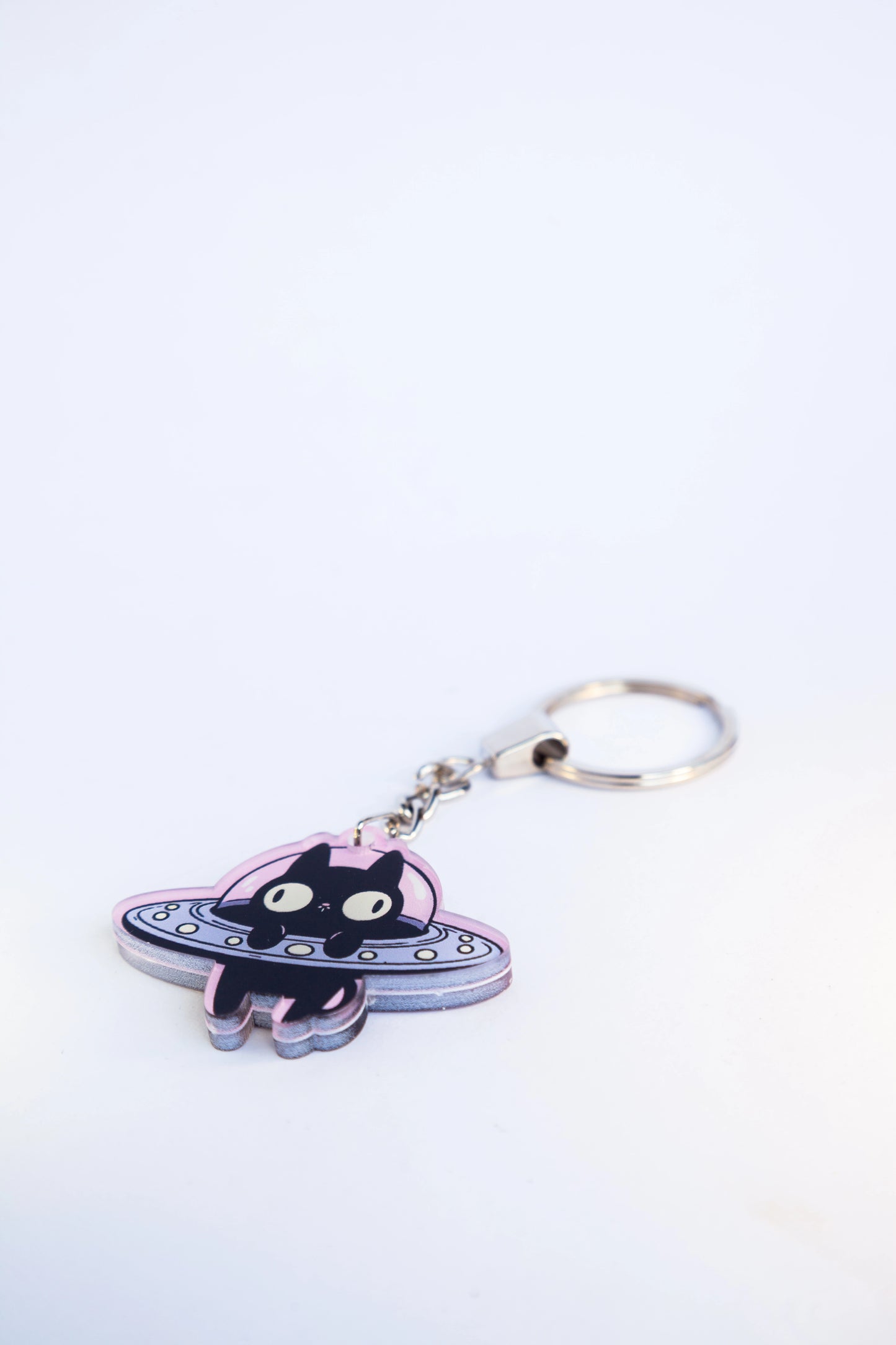 U.F.O. Cat ACRYLIC KEYCHAINS