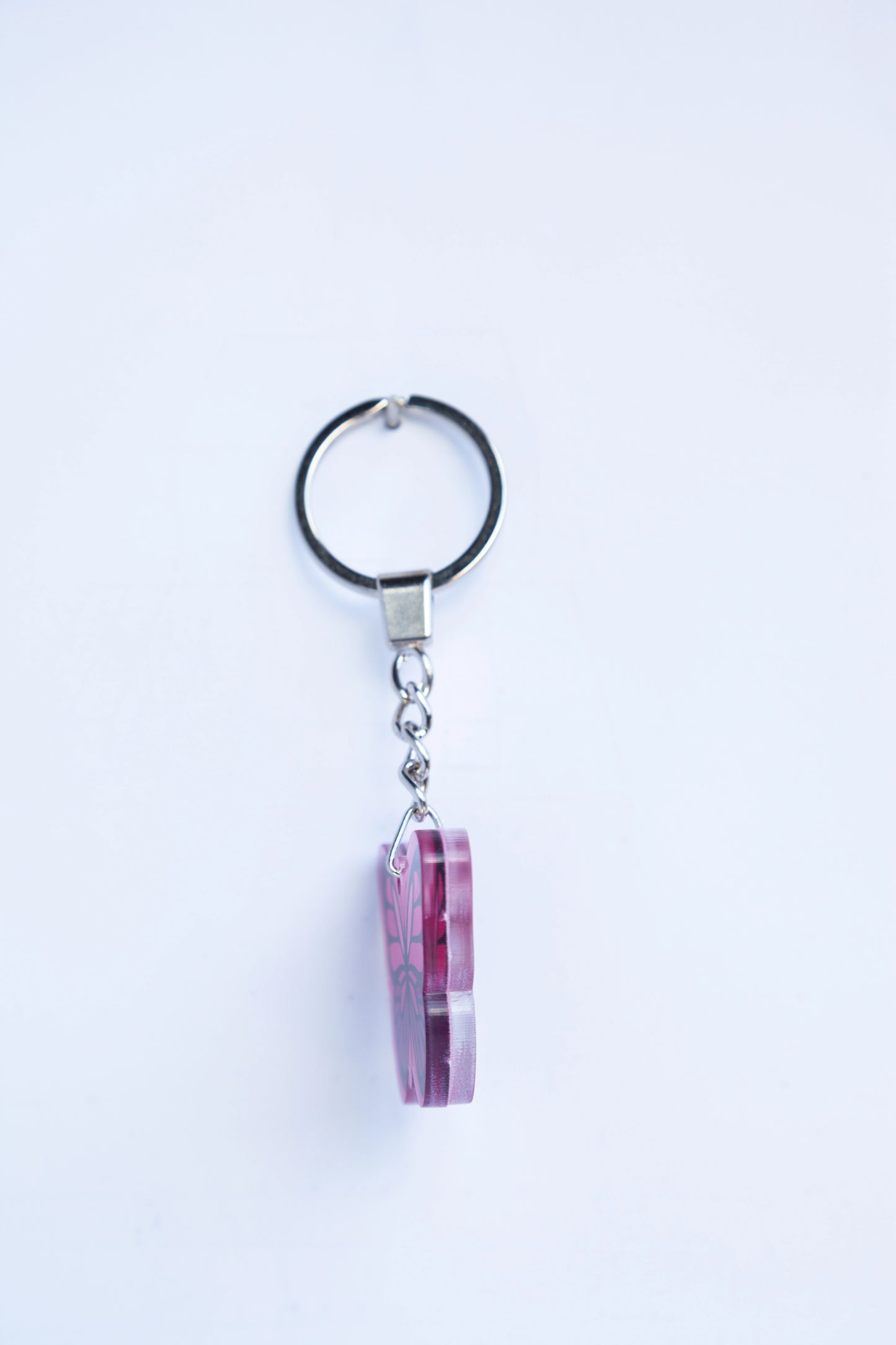 PINKY&BLACK BUTTERFLY ACRYLIC KEYCHAINS