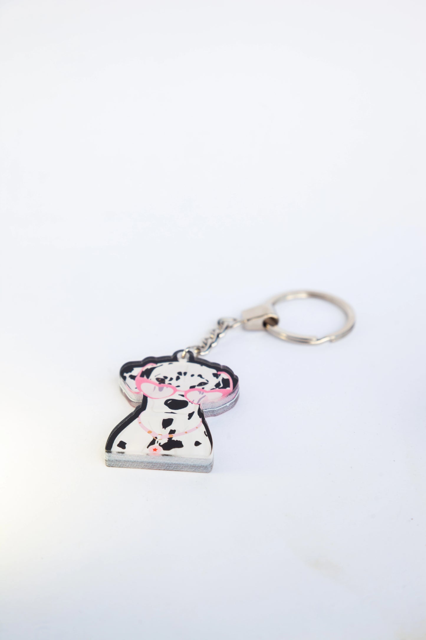 DALMATIAN ACRYLIC KEYCHAINS