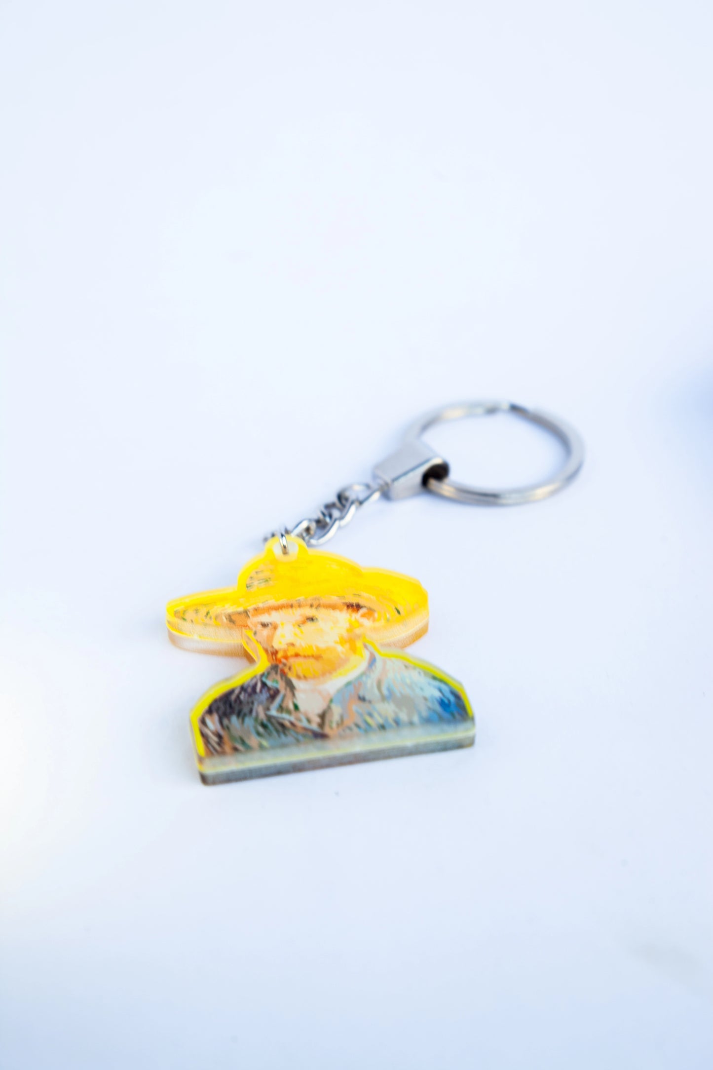 STRAW HAT ACRYLIC KEYCHAINS