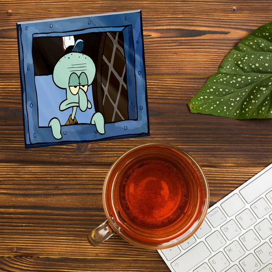 SQUIDWARD ACRYLIC COASTER