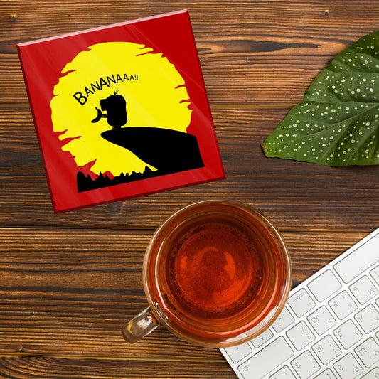 BANANAAAA  ACRYLIC COASTER