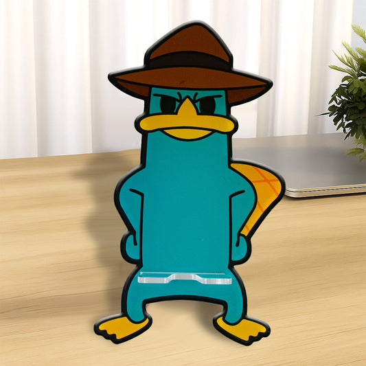 PERRY THE PLATYPUS ACRYLIC MOBILE STAND
