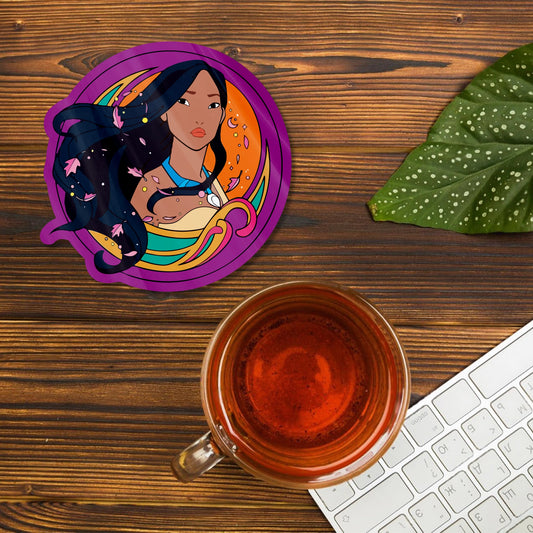PRINCESS POCAHONTAS ACRYLIC COASTER