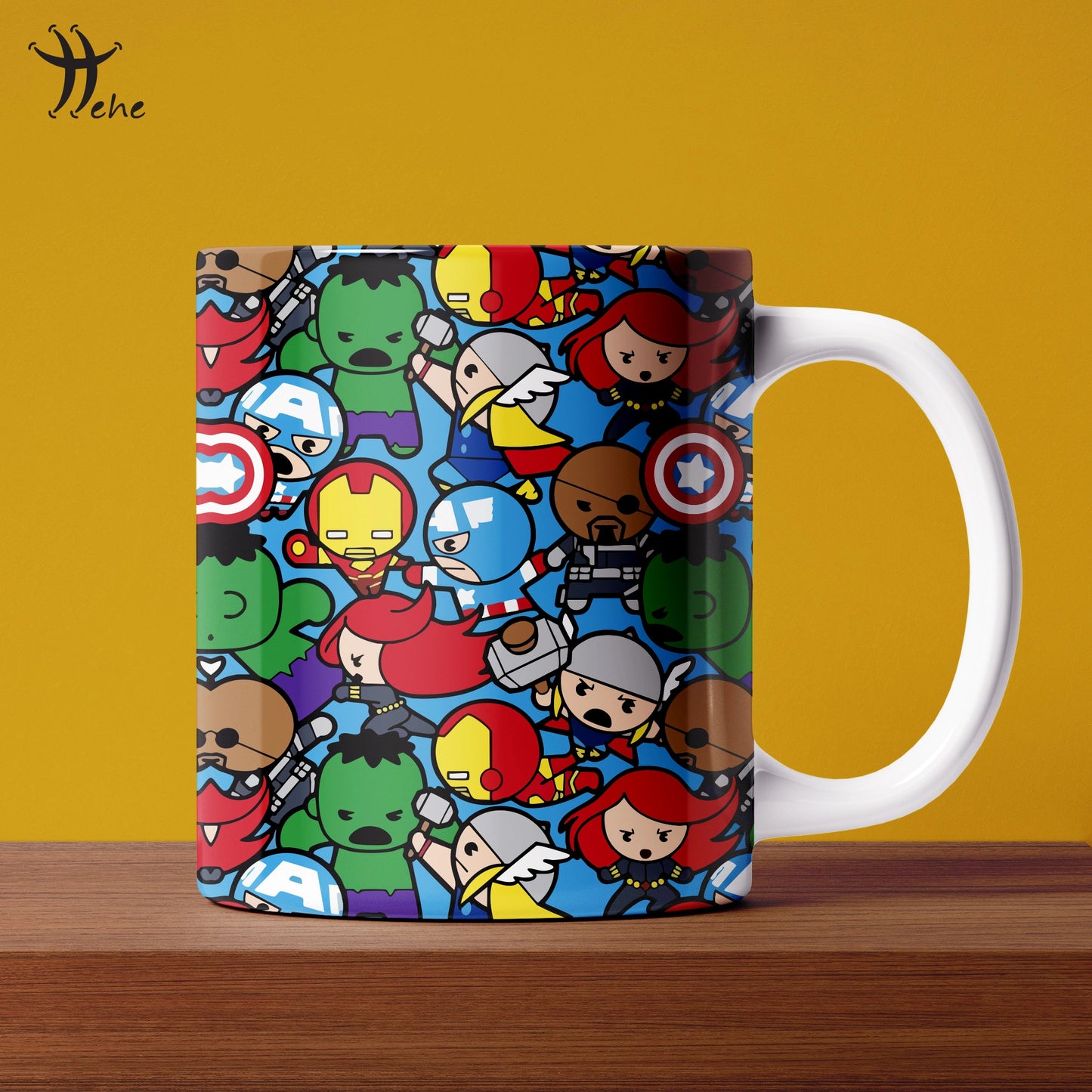 CUTE SUPERHEROS MUG