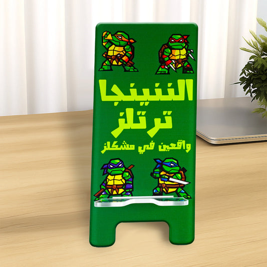 NINJA TURTLES ACRYLIC MOBILE STAND
