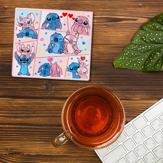 STITCH & ANGEL ACRYLIC COASTER