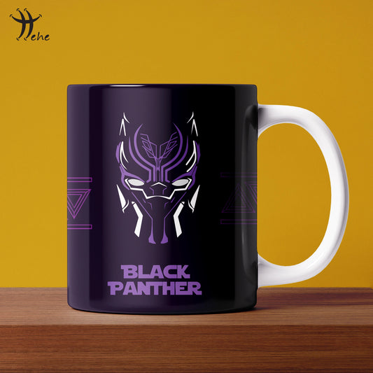 FACE BLACK PANTHER MUG