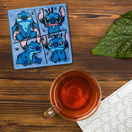 STITCH POSES ACRYLIC COASTER