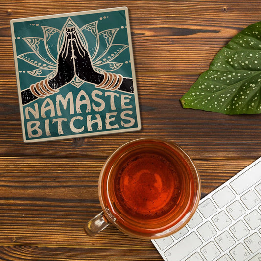 NAMASTE  ACRYLIC COASTER