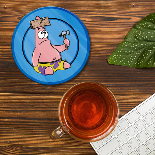 IDIOT PATRIC ACRYLIC COASTER