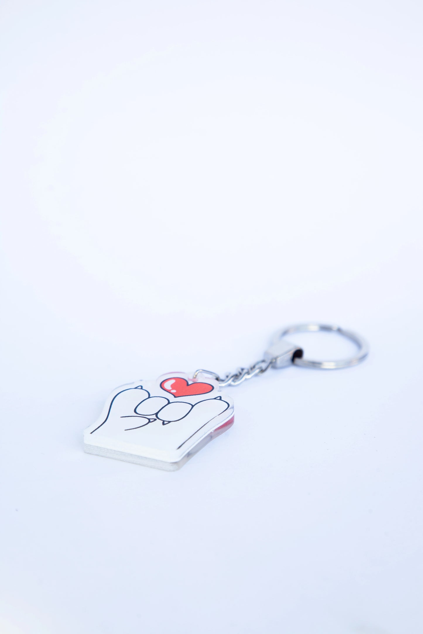 LOVE YOU CAT ACRYLIC KEYCHAINS