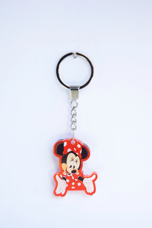 MINNIE MOUSE ACRYLIC KEYCHAINS