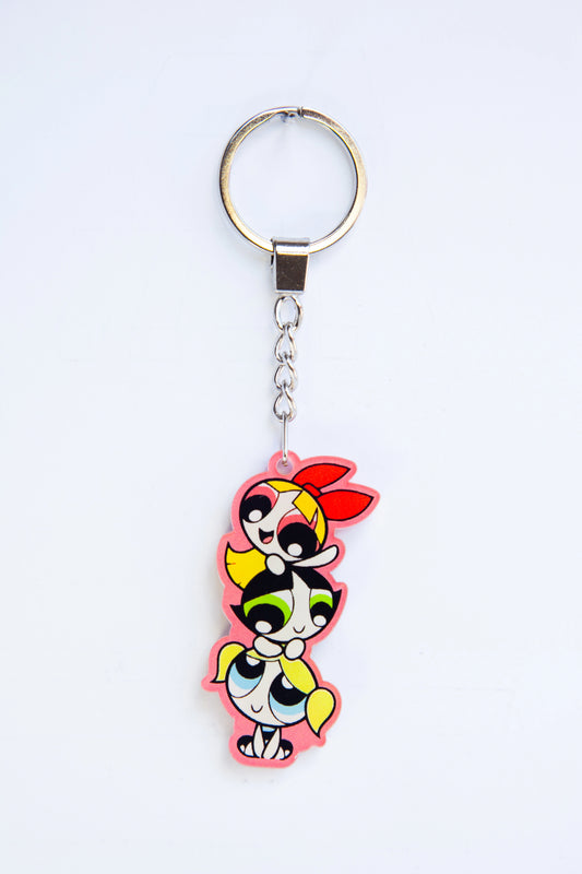 POWERPUFF GIRLS ACRYLIC KEYCHAINS