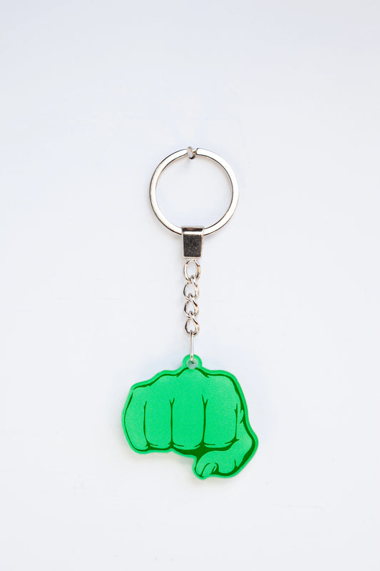 HULK HAND ACRYLIC KEYCHAINS