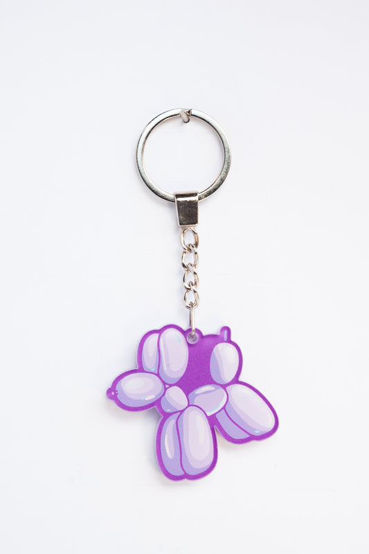PUPPY BALLON ACRYLIC KEYCHAINS