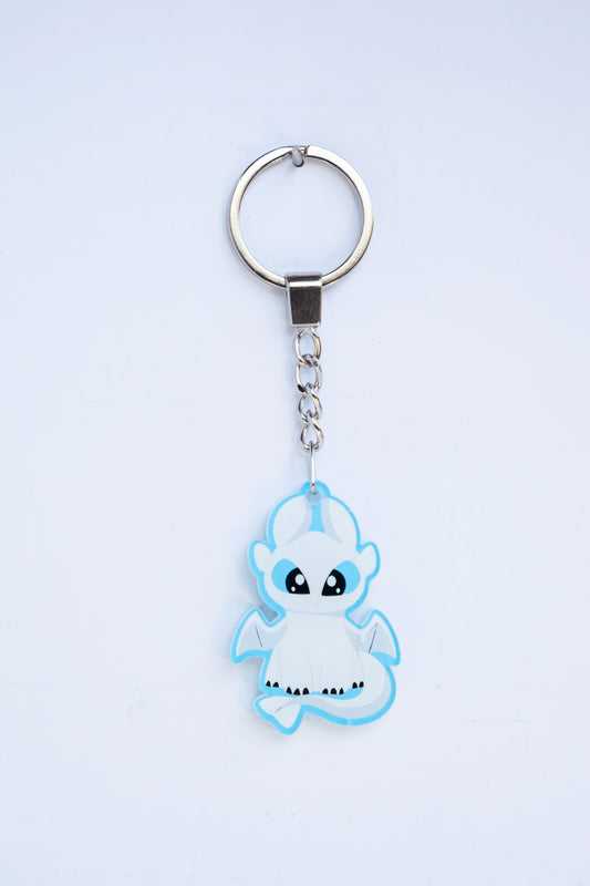 LIGHT FURY ACRYLIC KEYCHAINS