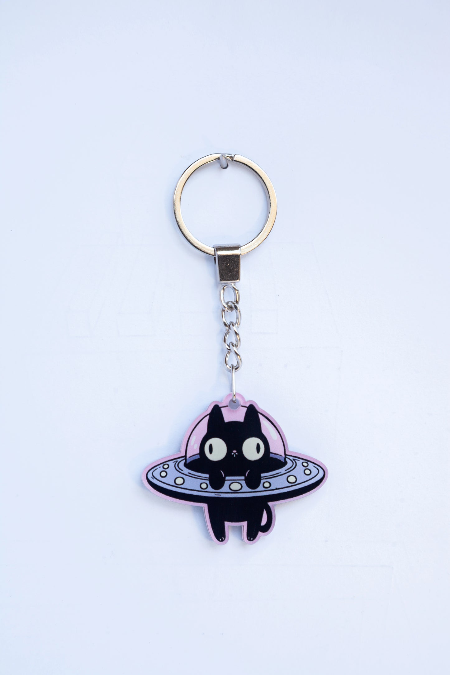 U.F.O. Cat ACRYLIC KEYCHAINS