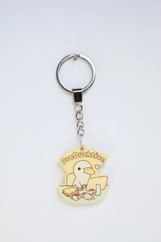 PRODUCKTIVE ACRYLIC KEYCHAINS