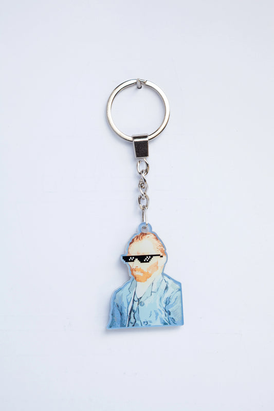COOL VANGOGH ACRYLIC KEYCHAINS