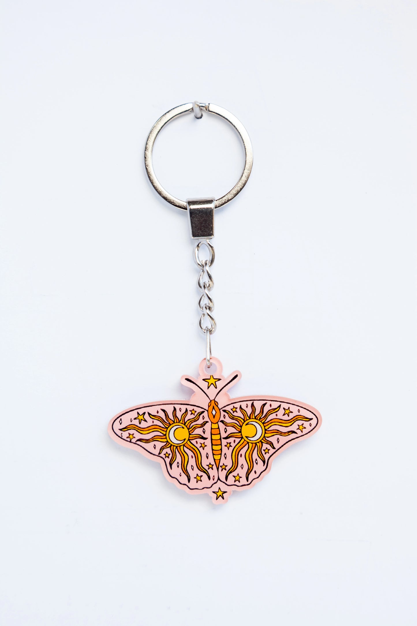 COLORFUL BUTTERFLY ACRYLIC KEYCHAINS