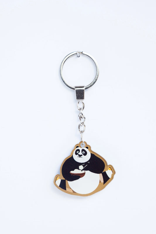 PO-KUNG FU BANDA ACRYLIC KEYCHAINS