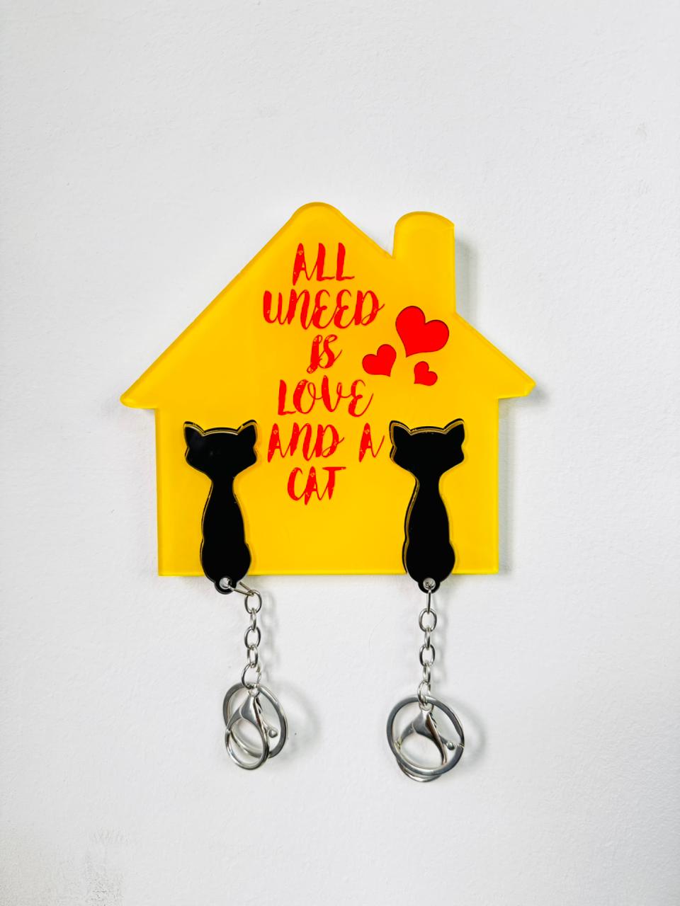 CAT LOVER KEY HOLDER